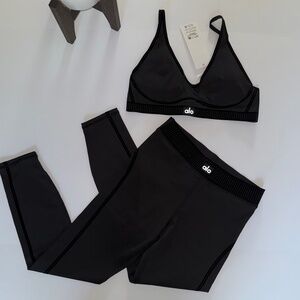 - Full Black Alo Matching Set😮‍💨🔥🖤